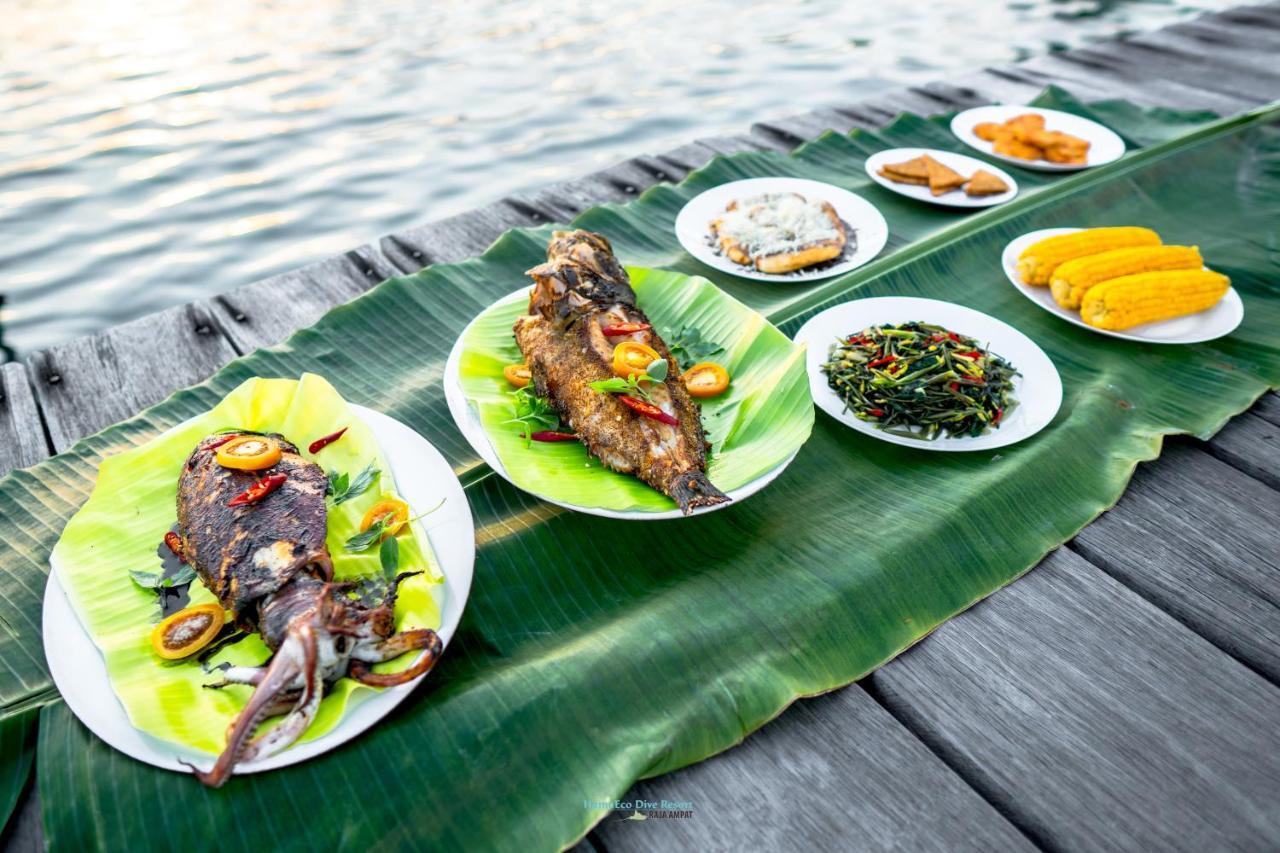 Hamueco Dive Resort Raja Ampat Rabia Eksteriør bilde
